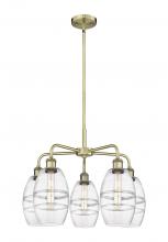 Innovations Lighting 516-5CR-AB-G557-6CL - Vaz - 5 Light - 24 inch - Antique Brass - Chandelier