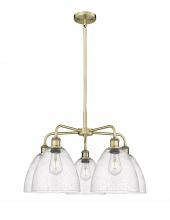 Innovations Lighting 516-5CR-AB-GBD-94 - Bristol - 5 Light - 27 inch - Antique Brass - Chandelier