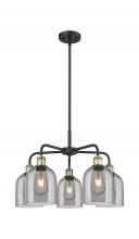 Innovations Lighting 516-5CR-BAB-G558-6SM - Bella - 5 Light - 24 inch - Black Antique Brass - Chandelier