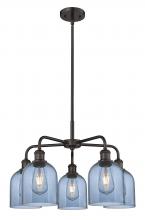 Innovations Lighting 516-5CR-OB-G558-6BL - Bella - 5 Light - 24 inch - Oil Rubbed Bronze - Chandelier