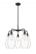 Innovations Lighting 516-5CR-OB-G652-7 - Cindyrella - 5 Light - 25 inch - Oil Rubbed Bronze - Chandelier