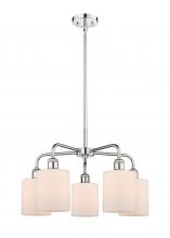 Innovations Lighting 516-5CR-PC-G111 - Cobbleskill - 5 Light - 23 inch - Polished Chrome - Chandelier