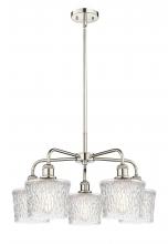 Innovations Lighting 516-5CR-PN-G402 - Niagara - 5 Light - 25 inch - Polished Nickel - Chandelier