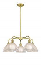 Innovations Lighting 516-5CR-SG-G422 - Arietta - 5 Light - 26 inch - Satin Gold - Chandelier