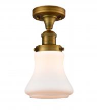 Innovations Lighting 517-1CH-BB-G191 - Bellmont - 1 Light - 6 inch - Brushed Brass - Semi-Flush Mount