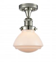 Innovations Lighting 517-1CH-PN-G321 - Olean - 1 Light - 7 inch - Polished Nickel - Semi-Flush Mount