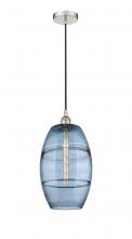 Innovations Lighting 616-1P-PN-G557-10BL - Vaz - 1 Light - 10 inch - Polished Nickel - Cord hung - Mini Pendant