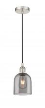 Innovations Lighting 616-1P-PN-G558-6SM - Bella - 1 Light - 6 inch - Polished Nickel - Cord hung - Mini Pendant