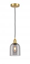 Innovations Lighting 616-1P-SG-G558-6SM - Bella - 1 Light - 6 inch - Satin Gold - Cord hung - Mini Pendant