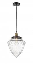 Innovations Lighting 616-1PH-BAB-G664-12 - Bullet - 1 Light - 12 inch - Black Antique Brass - Cord hung - Mini Pendant