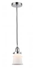 Innovations Lighting 616-1PH-PC-G181S - Canton - 1 Light - 5 inch - Polished Chrome - Cord hung - Mini Pendant