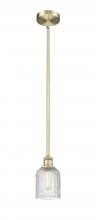 Innovations Lighting 616-1S-AB-G559-5CL - Bridal Veil - 1 Light - 5 inch - Antique Brass - Cord hung - Mini Pendant