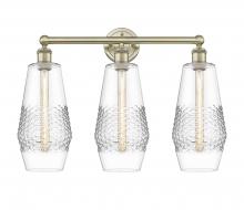 Innovations Lighting 616-3W-AB-G682-7 - Windham - 3 Light - 25 inch - Antique Brass - Bath Vanity Light