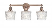 Innovations Lighting 616-3W-AC-G402 - Niagara - 3 Light - 25 inch - Antique Copper - Bath Vanity Light