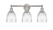  616-3W-SN-G442 - Brookfield - 3 Light - 24 inch - Brushed Satin Nickel - Bath Vanity Light