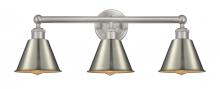 Innovations Lighting 616-3W-SN-M8-SN - Smithfield - 3 Light - 25 inch - Brushed Satin Nickel - Bath Vanity Light