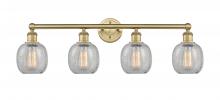  616-4W-BB-G105 - Belfast - 4 Light - 33 inch - Brushed Brass - Bath Vanity Light