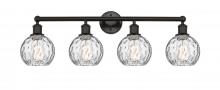 Innovations Lighting 616-4W-OB-G1215-6 - Athens Water Glass - 4 Light - 33 inch - Oil Rubbed Bronze - Bath Vanity Light