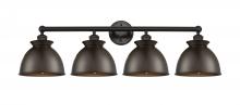 Innovations Lighting 616-4W-OB-M14-OB - Adirondack - 4 Light - 35 inch - Oil Rubbed Bronze - Bath Vanity Light