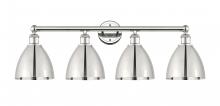  616-4W-PN-MBD-75-PN - Bristol - 4 Light - 35 inch - Polished Nickel - Bath Vanity Light