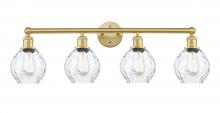 Innovations Lighting 616-4W-SG-G362 - Waverly - 4 Light - 33 inch - Satin Gold - Bath Vanity Light