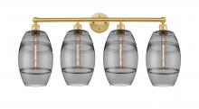 Innovations Lighting 616-4W-SG-G557-8SM - Vaz - 4 Light - 35 inch - Satin Gold - Bath Vanity Light