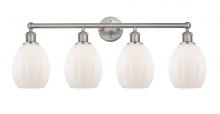 Innovations Lighting 616-4W-SN-G81 - Eaton - 4 Light - 33 inch - Brushed Satin Nickel - Bath Vanity Light