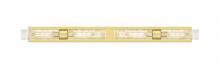 Innovations Lighting 617L-4W-SG-G617-11DE - Boreas - 4 Light - 51 inch - Satin Gold - Bath Vanity Light