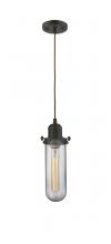 Innovations Lighting 900-1P-OB-CE228-OB-CL-LED - Centri - 1 Light - 5 inch - Oil Rubbed Bronze - Cord hung - Mini Pendant