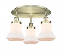 Innovations Lighting 916-3C-AB-G191 - Bellmont - 3 Light - 18 inch - Antique Brass - Flush Mount