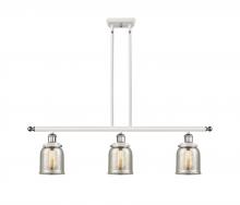 Innovations Lighting 916-3I-WPC-G58 - Bell - 3 Light - 36 inch - White Polished Chrome - Stem Hung - Island Light