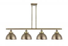 Innovations Lighting 916-4I-AB-MFD-10-AB - Derby - 4 Light - 48 inch - Antique Brass - Stem Hung - Island Light