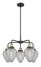 Innovations Lighting 916-5CR-BAB-G165 - Geneseo - 5 Light - 25 inch - Black Antique Brass - Chandelier