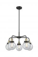 Innovations Lighting 916-5CR-BAB-G204-6 - Beacon - 5 Light - 25 inch - Black Antique Brass - Chandelier