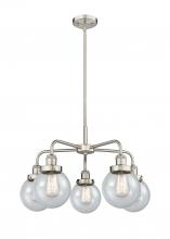 Innovations Lighting 916-5CR-SN-G204-6 - Beacon - 5 Light - 25 inch - Satin Nickel - Chandelier