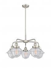 Innovations Lighting 916-5CR-SN-G534 - Oxford - 5 Light - 26 inch - Satin Nickel - Chandelier