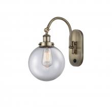 Innovations Lighting 918-1W-AB-G202-8-LED - Beacon - 1 Light - 8 inch - Antique Brass - Sconce