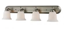 Z-Lite 704-4V-BN - 4 Light Vanity