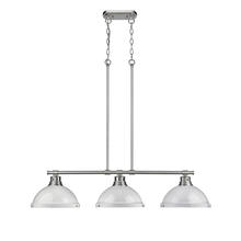 Golden Canada 3602-3LP PW-WH - 3 Light Linear Pendant