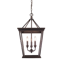 Golden Canada 4214-3P EB - Davenport 3 Light Pendant in Etruscan Bronze