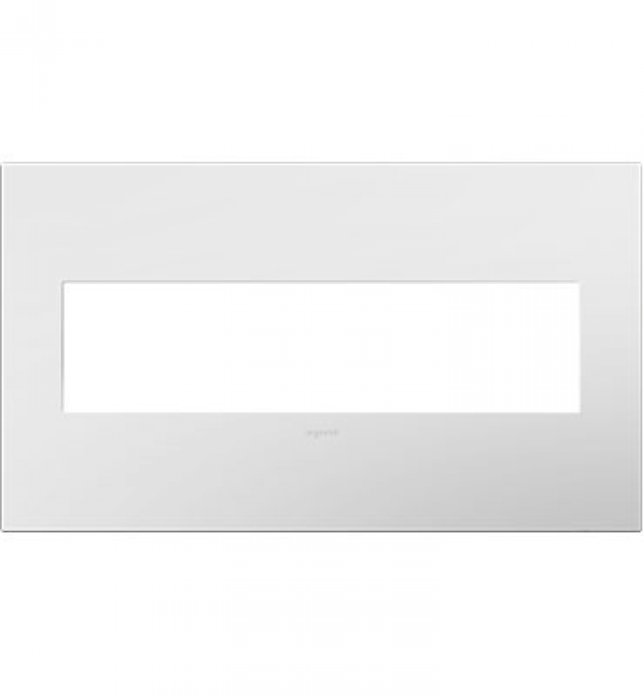 Gloss White, 4-Gang Wall Plate