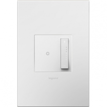 Legrand Canada ADTP703TUW4WP - adorne? 700W sofTap? Tru-Universal Dimmer with Wall Plate, White, with Microban?