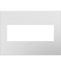 Legrand Canada AWP3GPW4 - Powder White, 3-Gang Wall Plate