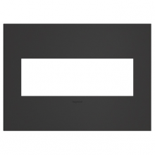 Legrand Canada AWC3GSBL4 - Satin Black, 3-Gang  Wall Plate