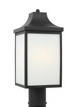 Generation Lighting GLO1051TXB - Say brook One Light Medium Post