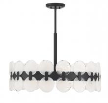 Savoy House Canada 1-3720-6-89 - Boca 6-Light Chandelier in Matte Black