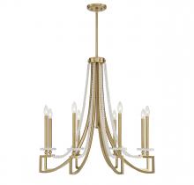 Savoy House Canada 1-8804-8-322 - Helen 8-Light Chandelier in Warm Brass