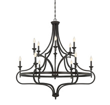 Savoy House Canada 1-9084-12-13 - Shields 12-Light Chandelier in English Bronze