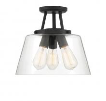 Savoy House Canada 6-1024-3-89 - Calhoun 3-Light Ceiling Light in Matte Black