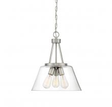 Savoy House Canada 7-1025-3-SN - Calhoun 3-Light Pendant in Satin Nickel